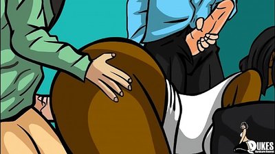 Gang bang in geng bang porno